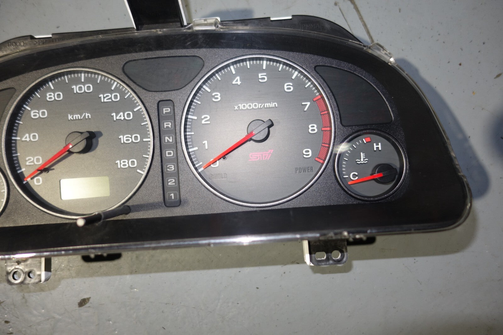 JDM 1998-2002 SUBARU FORESTER STi SF5 AUTOMATIC GAUGE CLUSTER  SPEEDOMETER