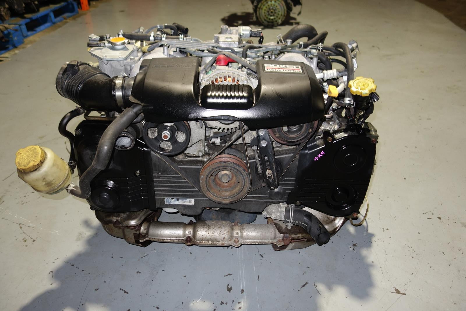JDM Subaru Legacy GT 2.0L DOHC Twin Turbo EJ206 Engine JDM EJ206-TT Motor EJ20