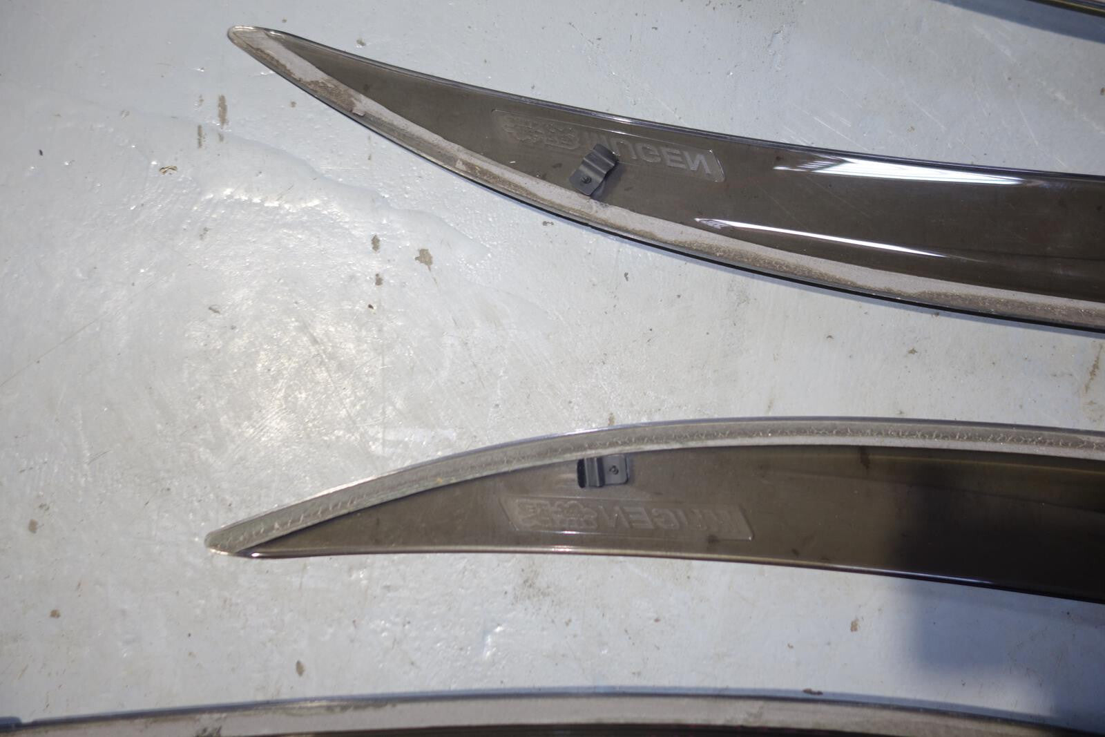 JDM Acura RL OEM Mugen Window Visors Rain Guards 2005-2008 Honda Legend KB1
