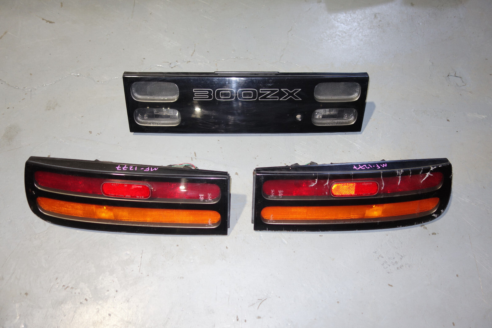 JDM Nissan 300ZX Fairlady Z OEM Tail Lights Trunk Lights Lamps Z32 1990-1996