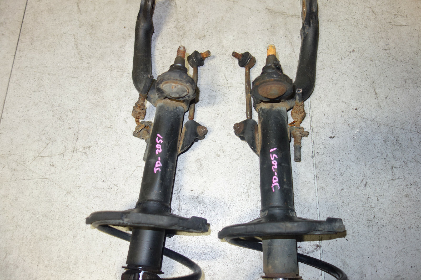 JDM Toyota Celica GT-S Front Super Strut Shocks Springs Pair 2000-2005
