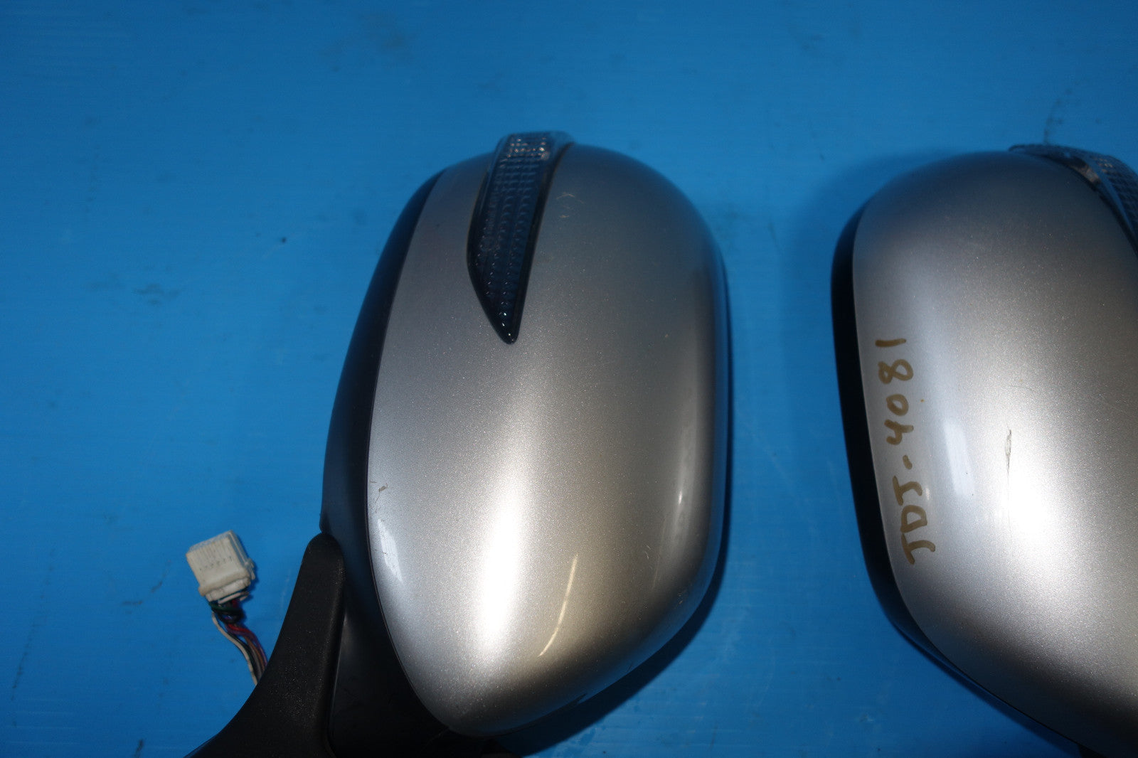 JDM Subaru Legacy & Outback Power Folding Door Mirrors & Switch Silver 2005-2009