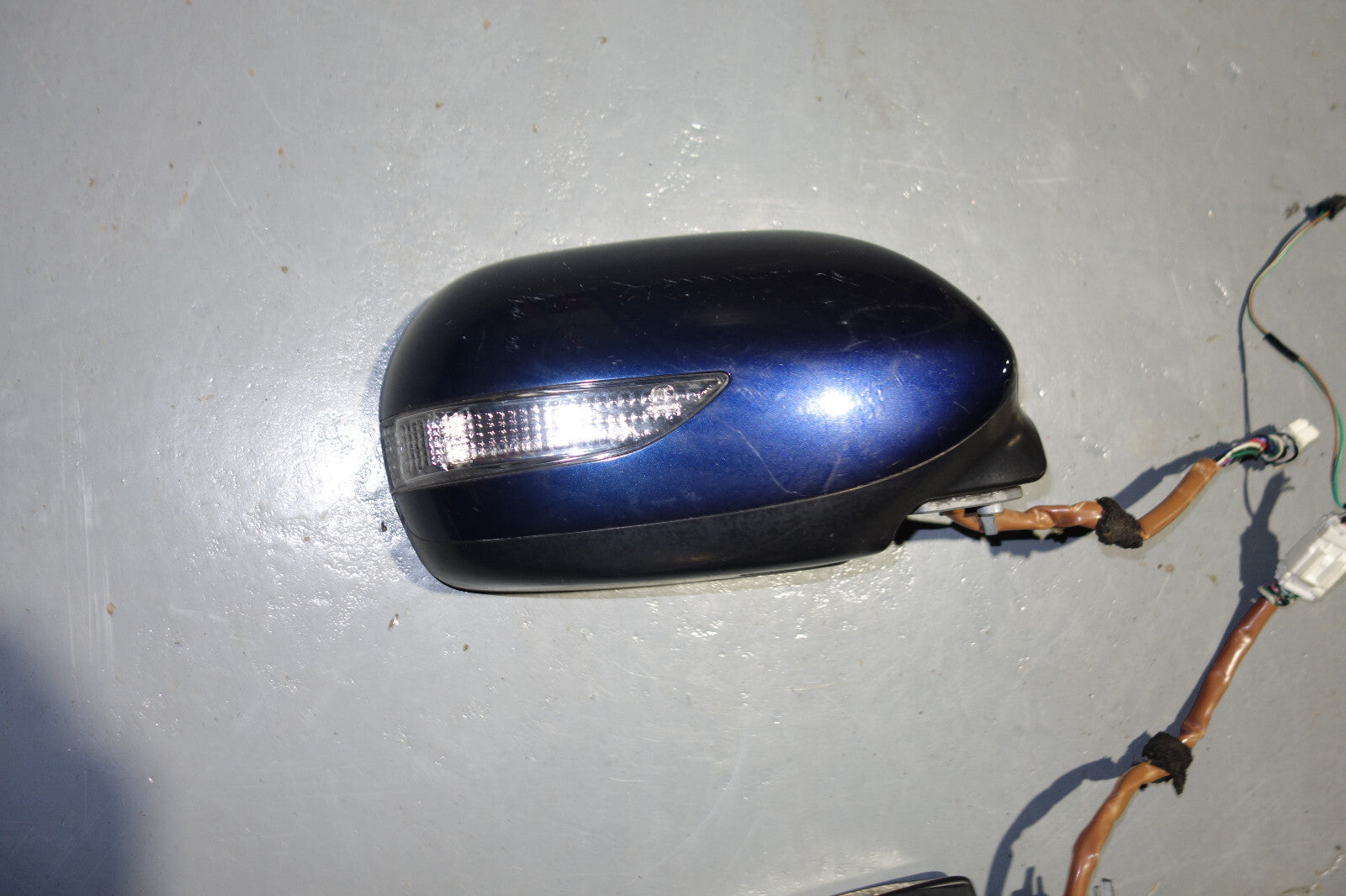 JDM Subaru Impreza WRX STi Mirrors GRB Power Folding Mirrors 2008-2014 OEM