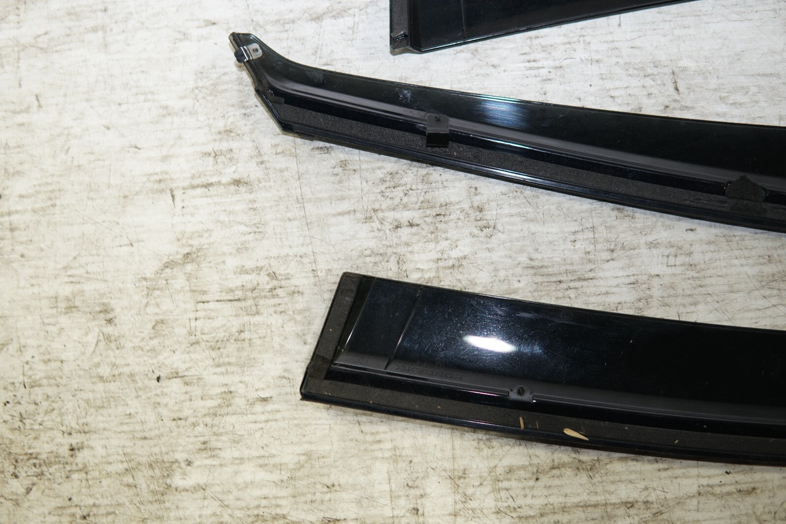 JDM 2008-2012 HONDA INSPIRE ACCORD CP3 WINDOW VISORS OEM RAIN GUARDS RARE