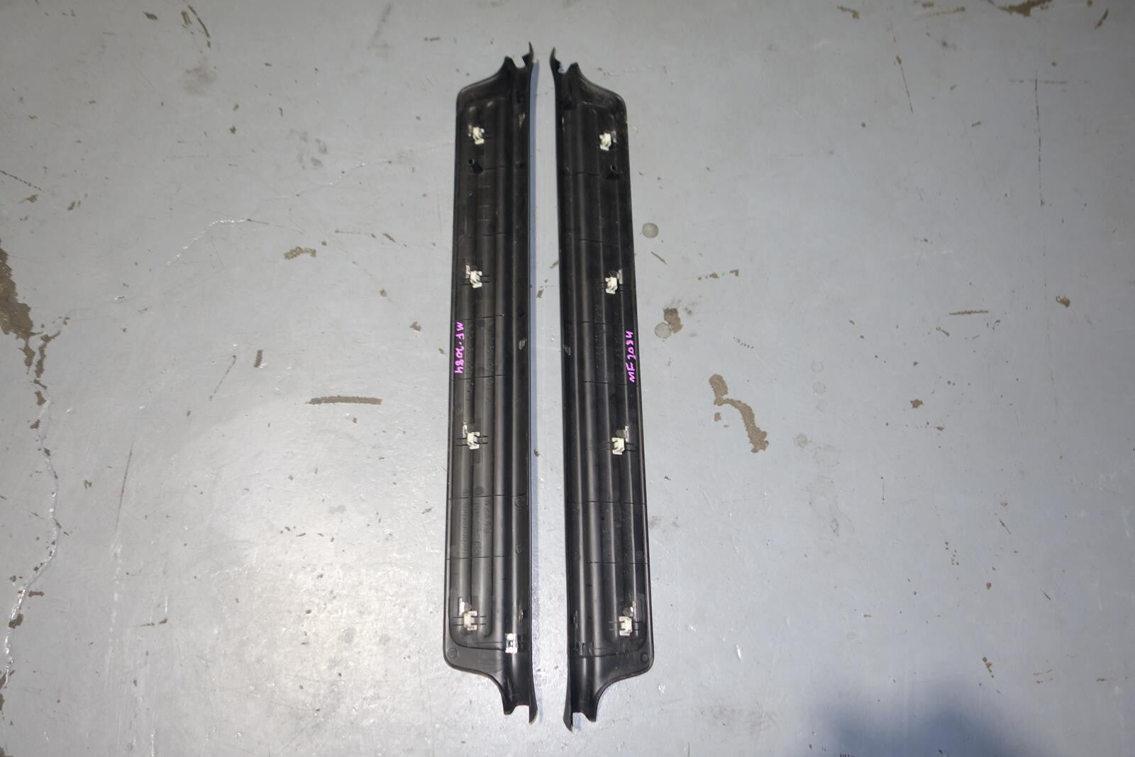 JDM 1998-2005 Mazda Miata Roadstar NB8C Door Sills Scuff Kick Plate Set OEM