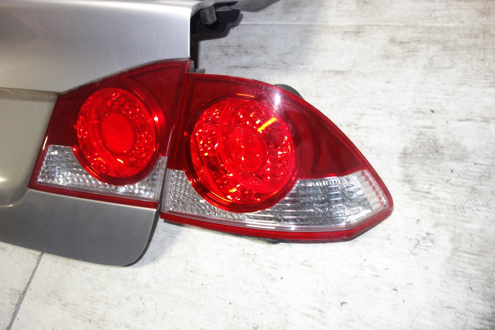 JDM Acura CSX Rear Trunk Tail Lights Lamps Spoiler | Conversion Civic 2006-2011