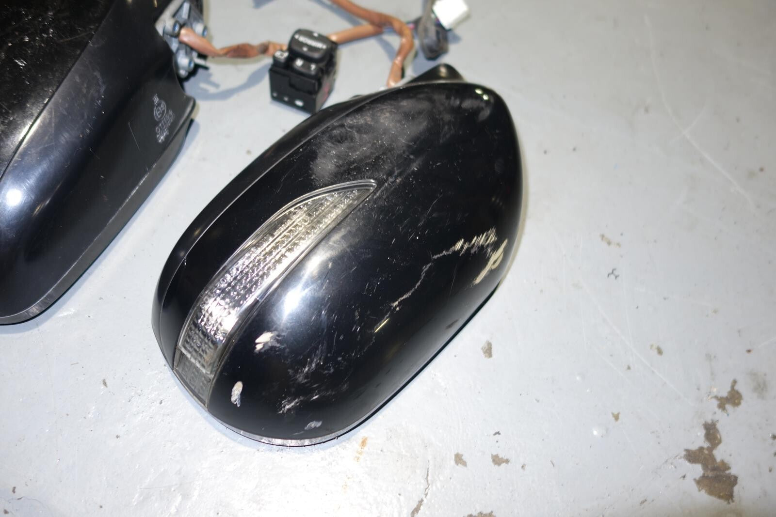 JDM Subaru Impreza WRX STi Heated Power w/ Folding Mirrors Turn Lights 2008-2014