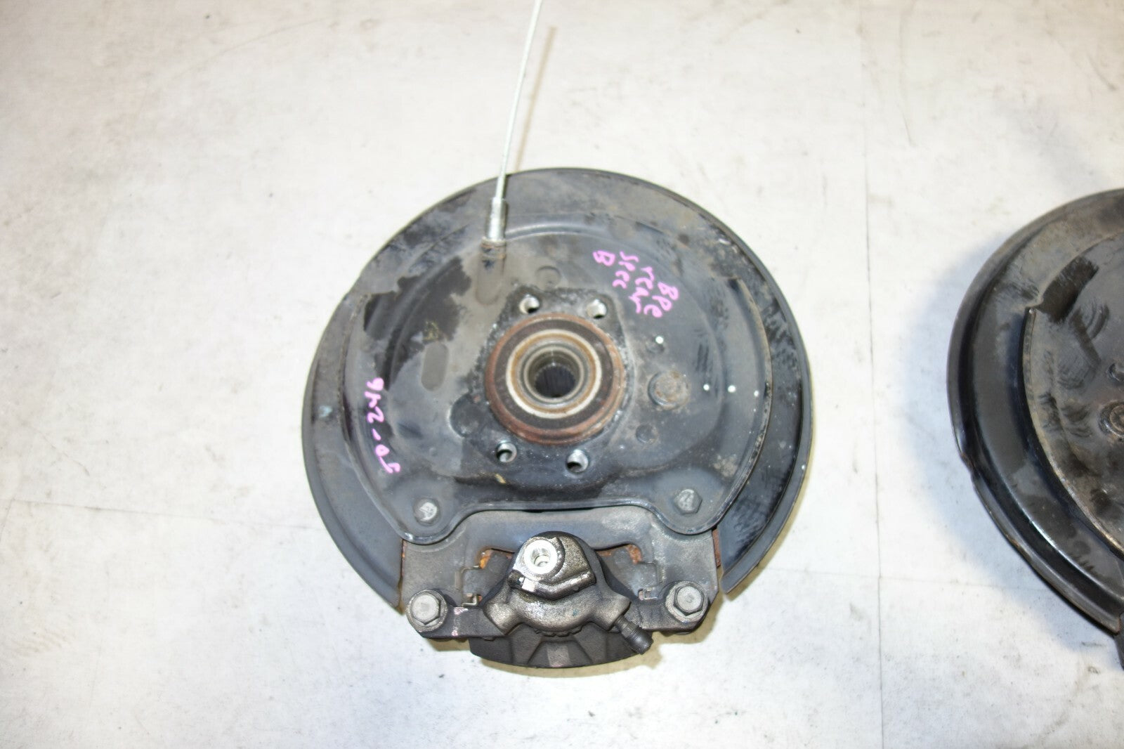 JDM Subaru Legacy 6Speed Rear Spindle Hub Knuckle Caliper 2005-2009