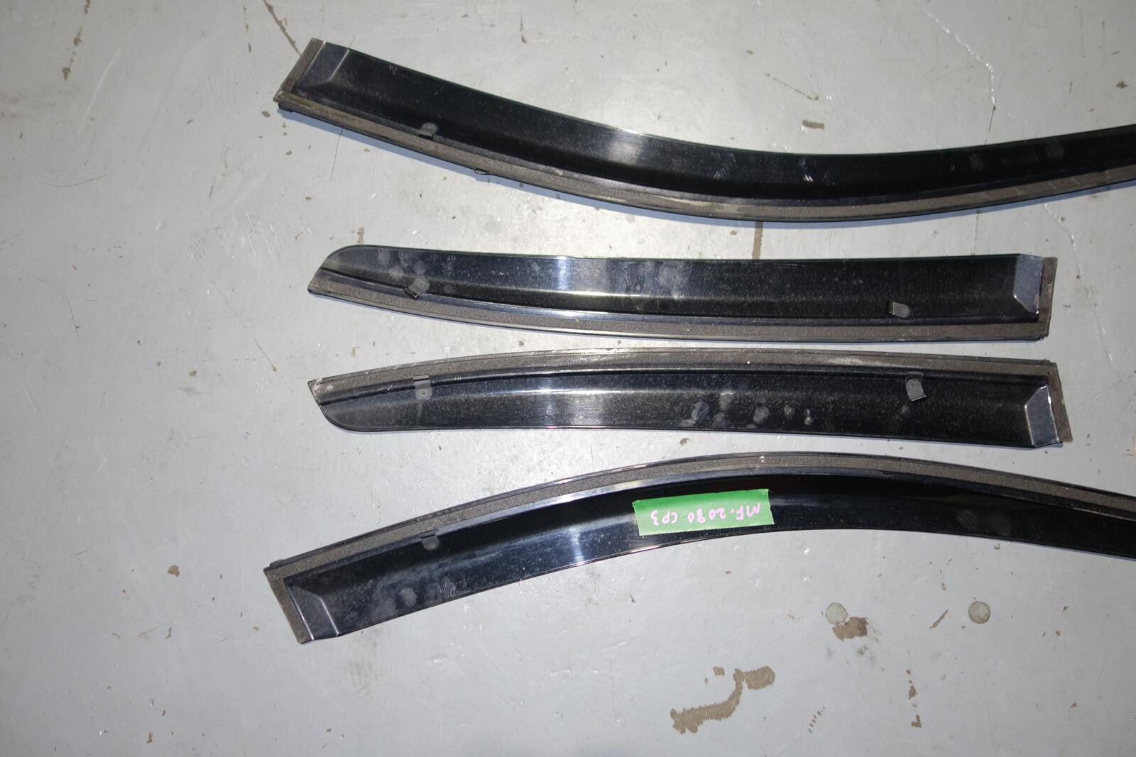 JDM Honda Accord Window Visors Rain Guards 2008 2009 210 2011 2012 CP3 Sedan