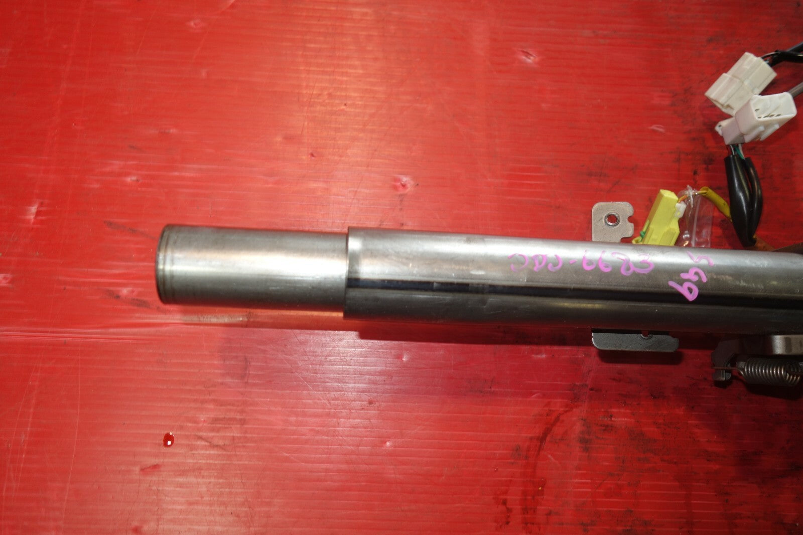 JDM Subaru Forester STi Steering Wheel Column 2003-2008 RHD Right Hand Drive