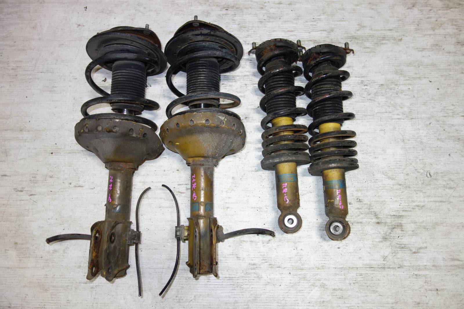 JDM Subaru Legacy BILSTEIN Shocks Struts RS-R Coil Springs 2005-2009 Outback