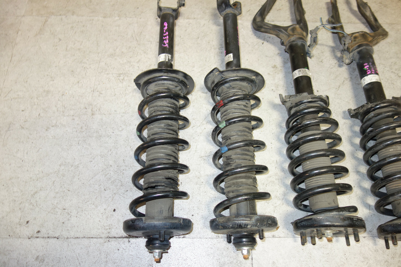 JDM Honda Accord OEM Shocks Coil Springs Struts Suspension 2008-2012 V6 CP3