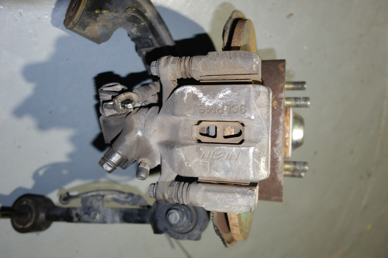 JDM 2002-2006 ACURA RSX HUB DC5 OEM REAR LEFT SIDE HUB CALIPER KNUCKLE MF-1004