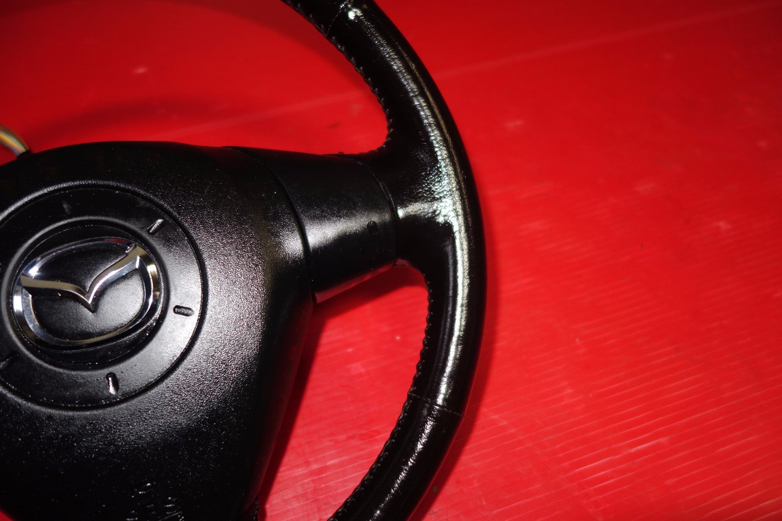 JDM Mazda RX8 RX-8 SE3P OEM Steering Wheel & Hub Original SE3P 2004-2008