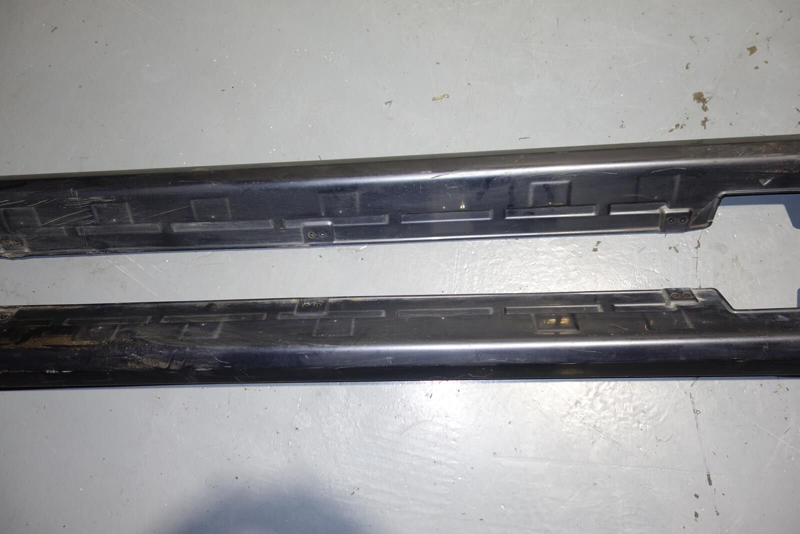 JDM Acura RL Modulo Optional Side Skirts Rocker Panels KB1 2005 2006 2007 2008