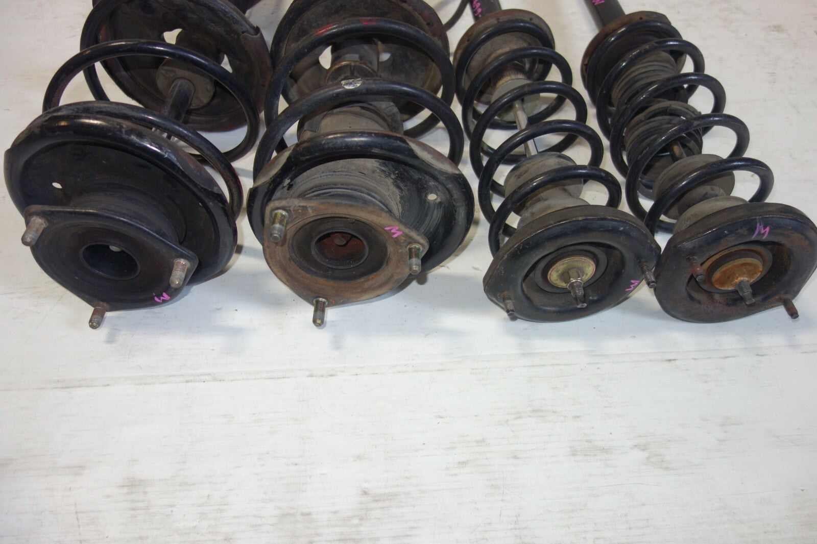 JDM 1995-1998 NISSAN 240SX S14 OEM FRONT & REAR SHOCKS STRUT FRONT & REAR LH LR