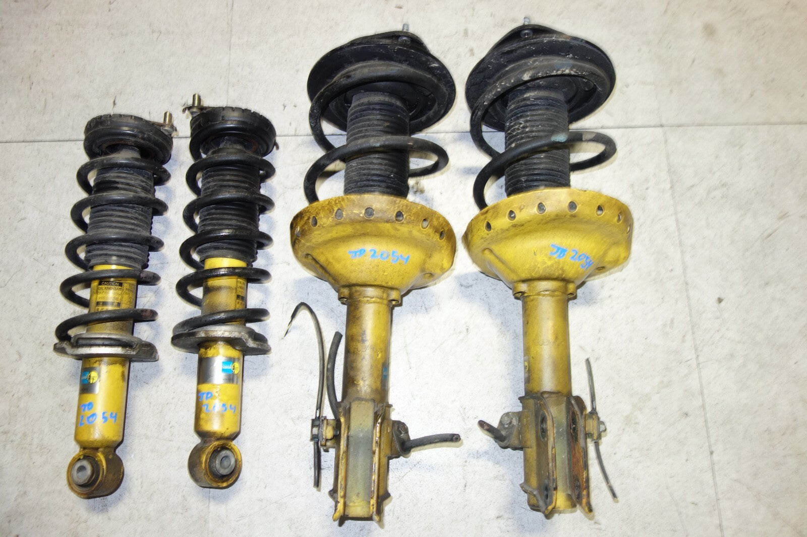JDM 2005-2009 SUBARU LEGACY BILSTEIN SPEC-B SHOCKS FRONT & REAR COIL STRUTS