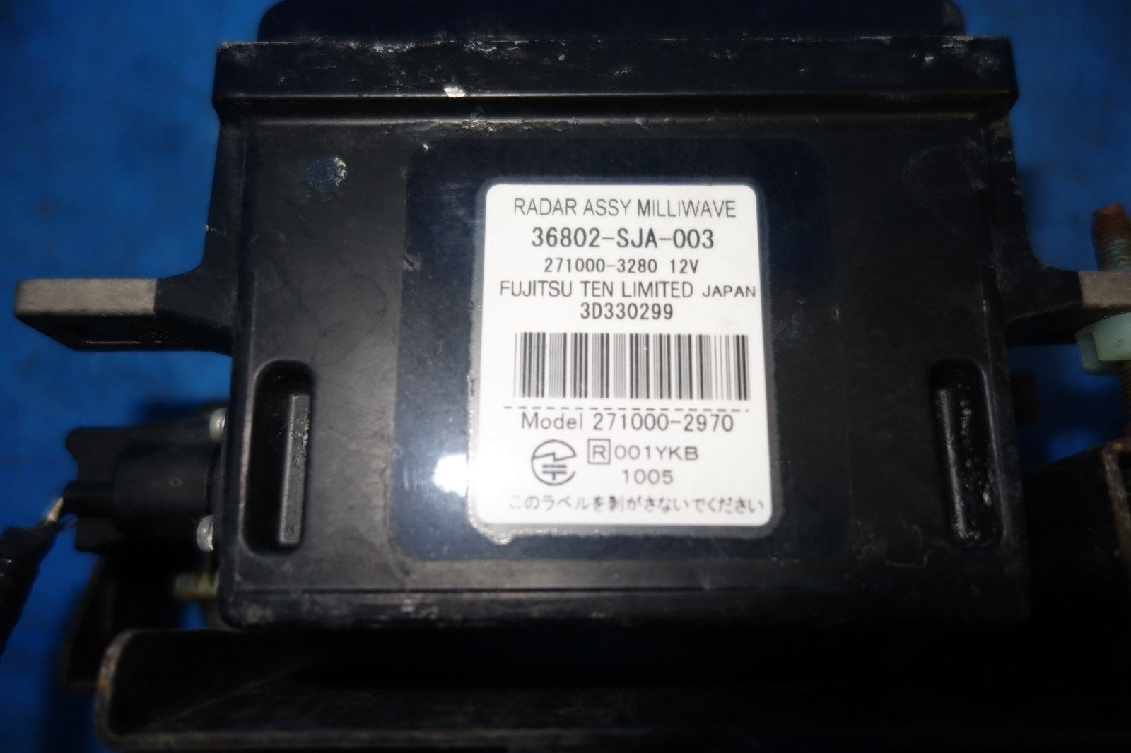 JDM Acura RL Radar Assembly Cruise Sensor Milliwave Distance OEM 2005-2008 KB1