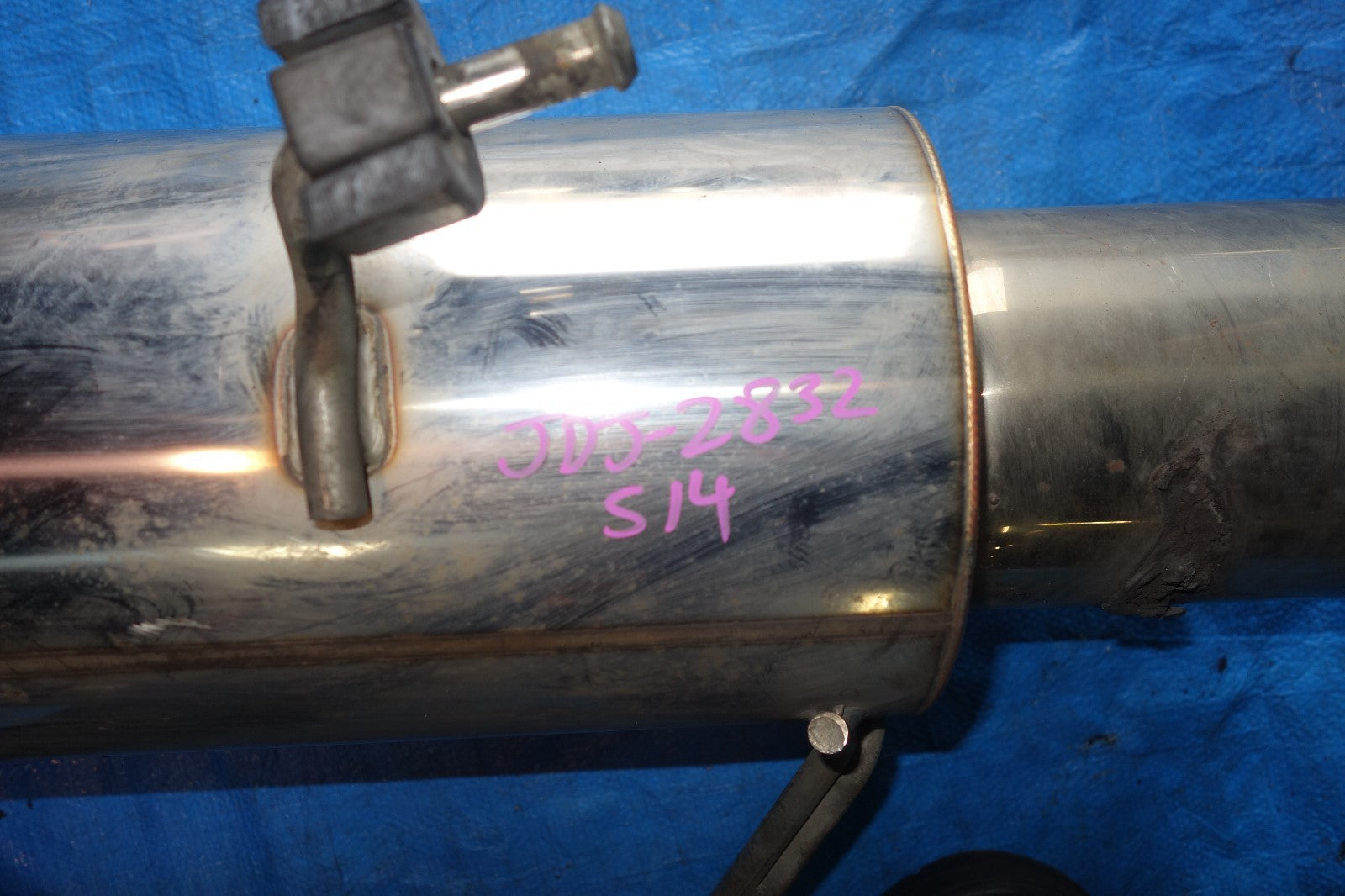 JDM Nissan 240sx Silvia S14 OEM HKS Exhaust Muffler Axle Back 1995-1998 #2832