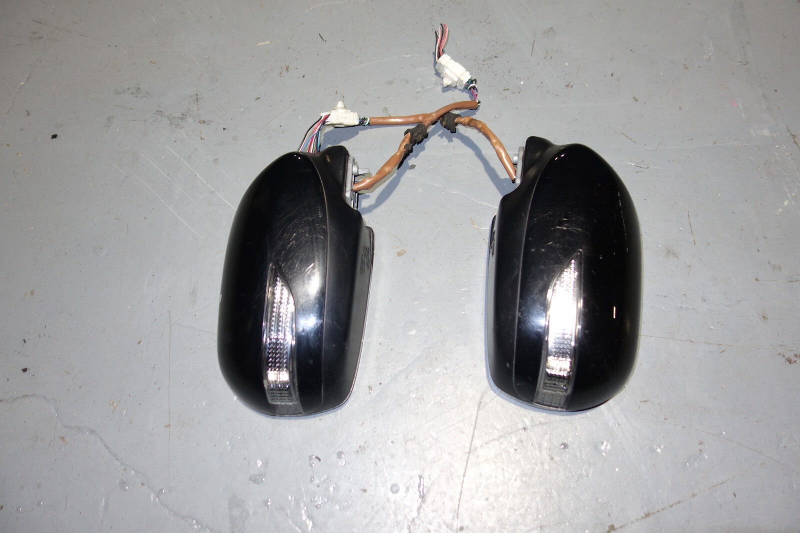 JDM Subaru Impreza WRX STi Power Auto Folding Mirrors Lights GRB  2008-2014