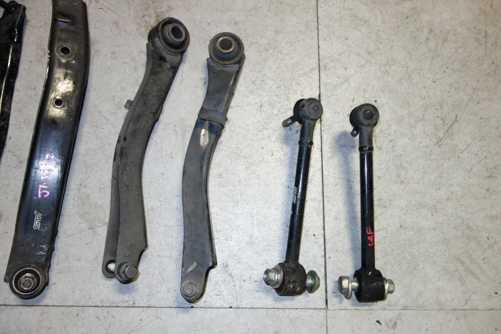 JDM Subaru Impreza WRX STI Rear Control Arms Upper Lateral Links 2008-2014