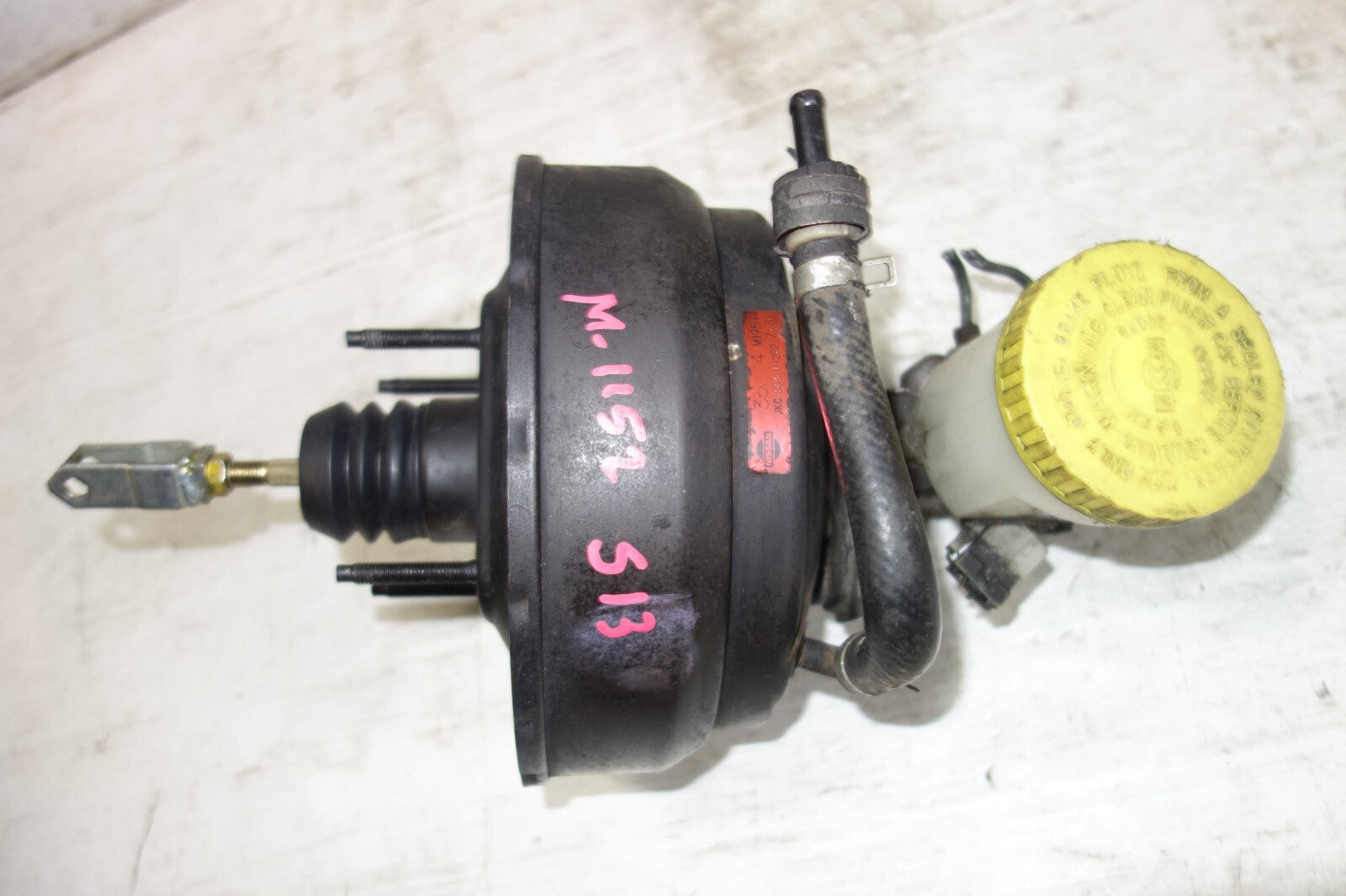 JDM NISSAN S13 PRS13 A80SX BRAKE BOOSTER MASTER CYLINDER S14  852-01252