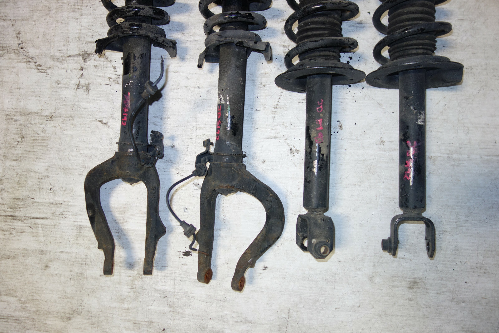 JDM Honda Accord OEM Shocks Coil Springs Struts Suspension 2008-2012 V6 CP3