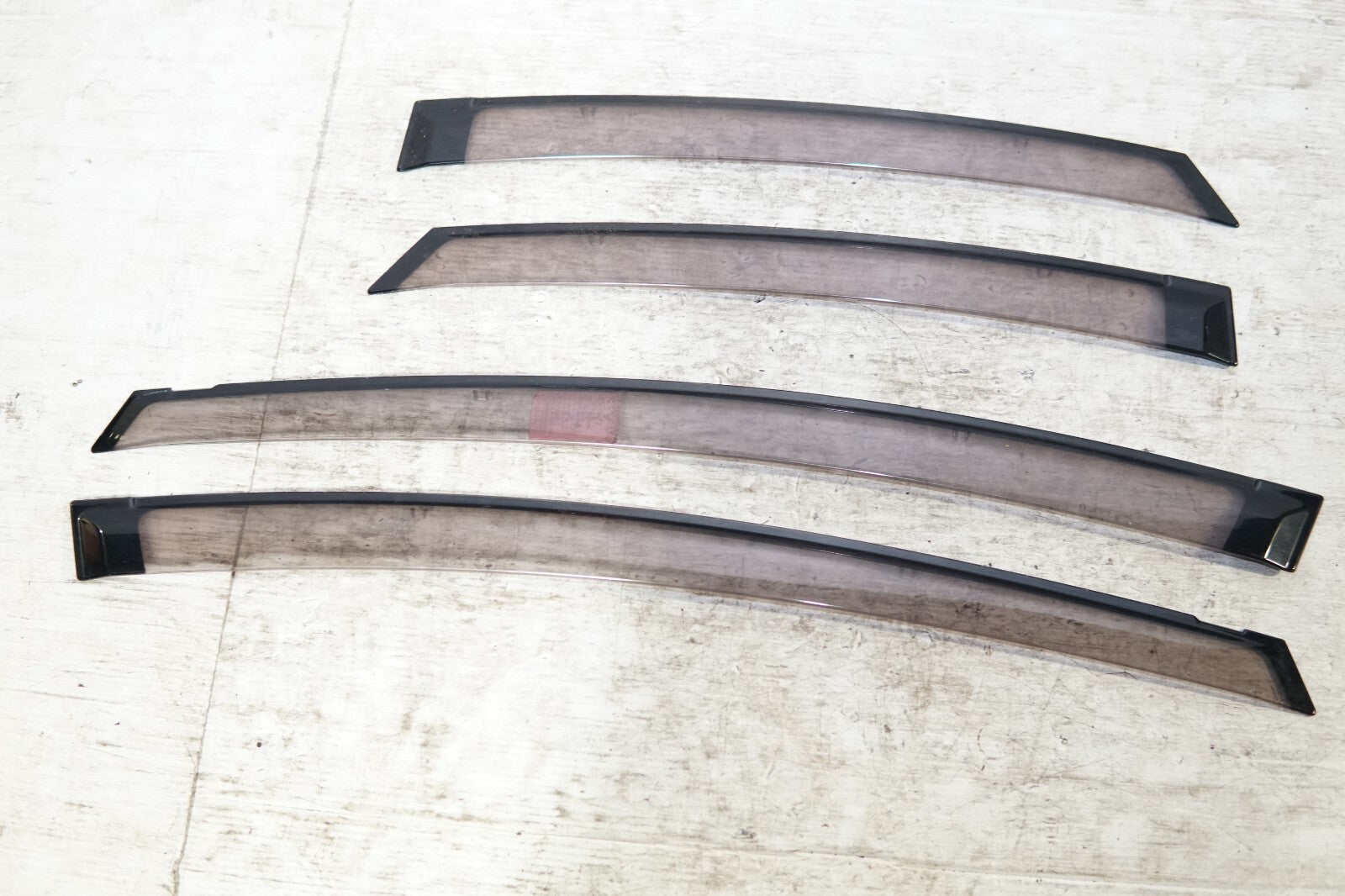 JDM TOYOTA PRIUS OEM WINDOW VISOR RAIN GUARDS ZVW30 2010-2015 MF-495