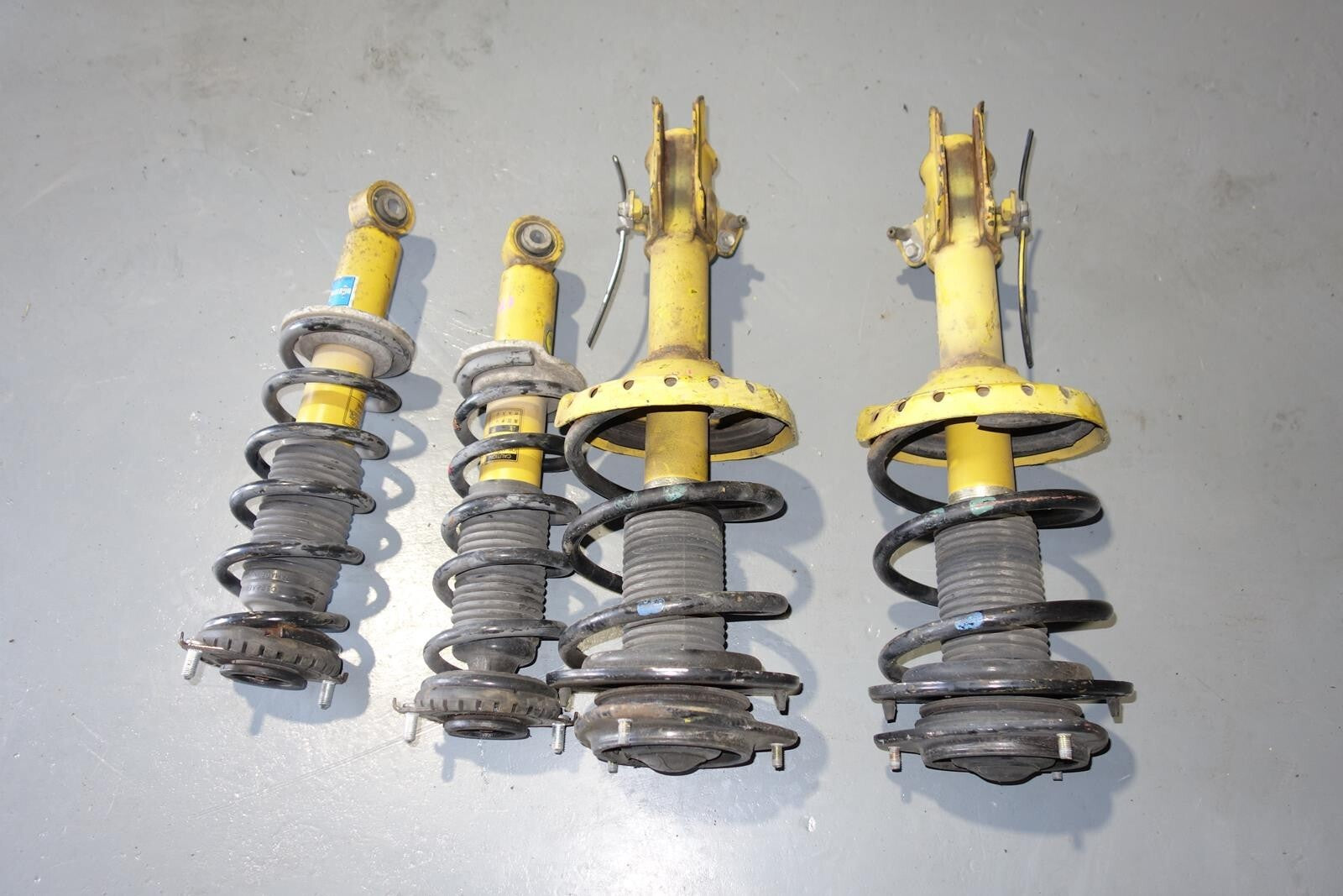 JDM Subaru Legacy Bilstein Yellow Shocks Struts Springs 2005-2009 MF-817