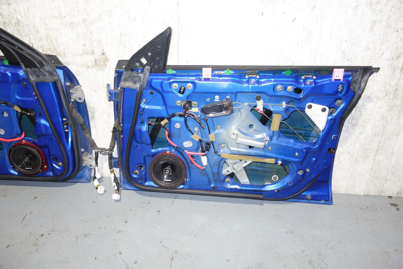 JDM Subaru Impreza WRX STi GDB GD Used OEM Front Doors 2002-2007 Door GG GGB GGA