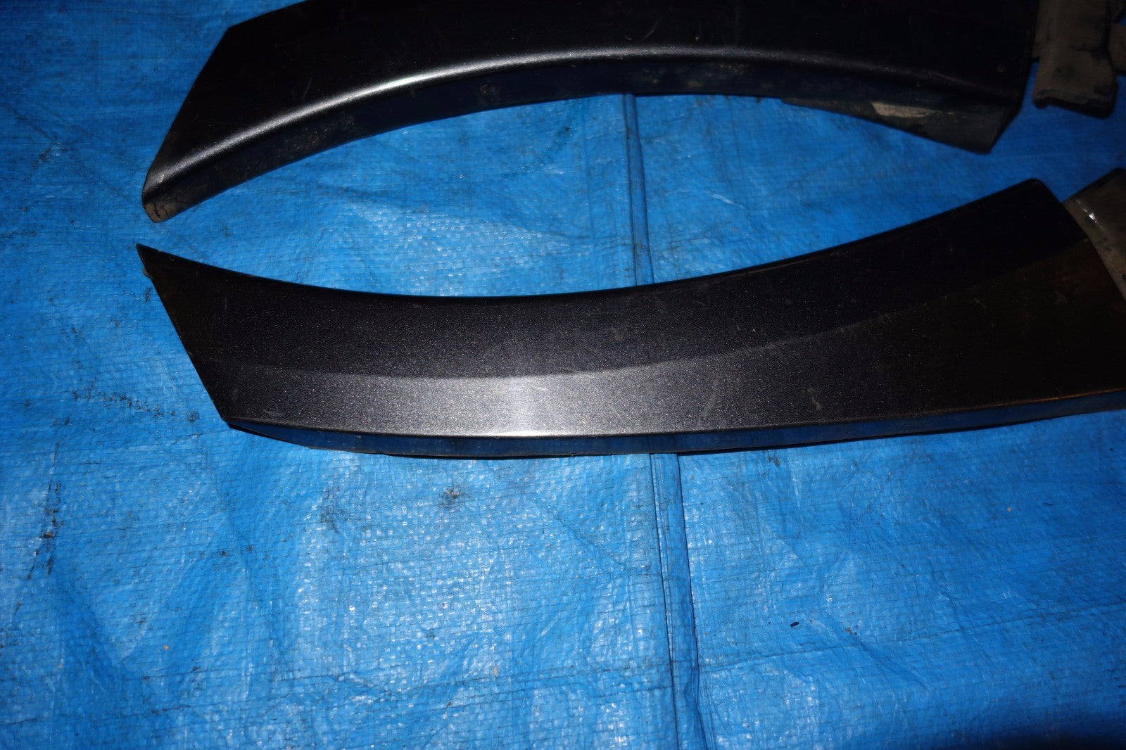 JDM Subaru Legacy OEM Quarter Panel Trim Moulding Molding Black Pair 2005-2009