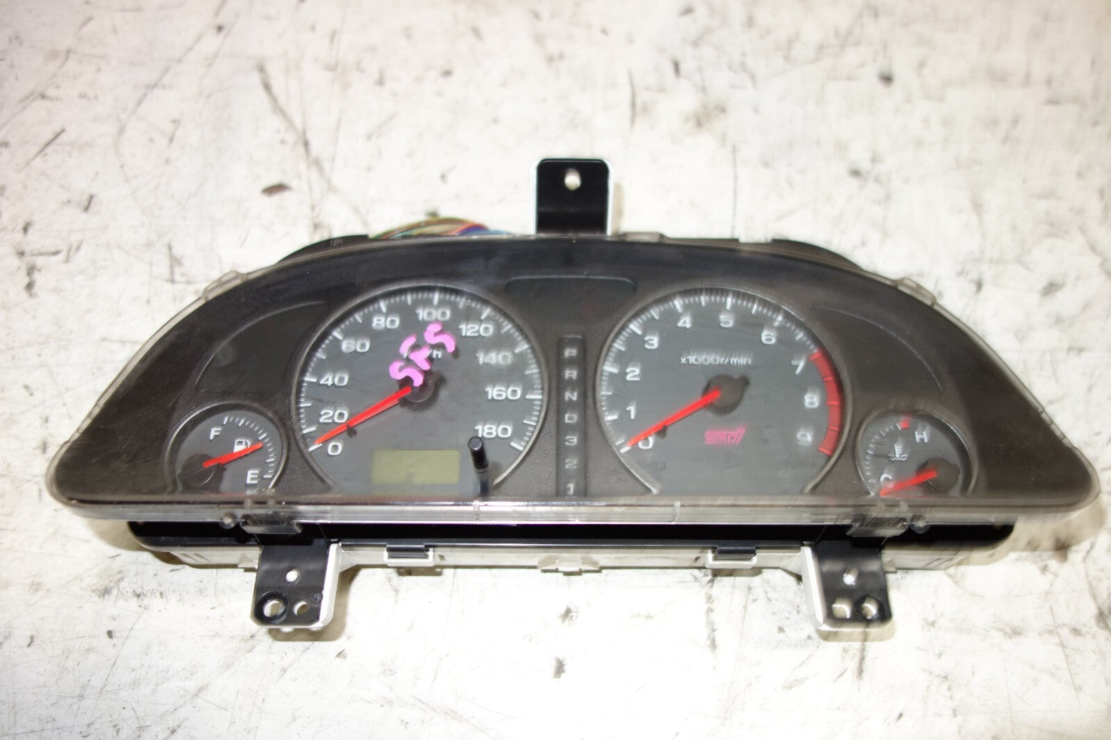 JDM SUBARU FORESTER STi SF5 AUTOMATIC GAUGE CLUSTER  SPEEDOMETER 1998-2002