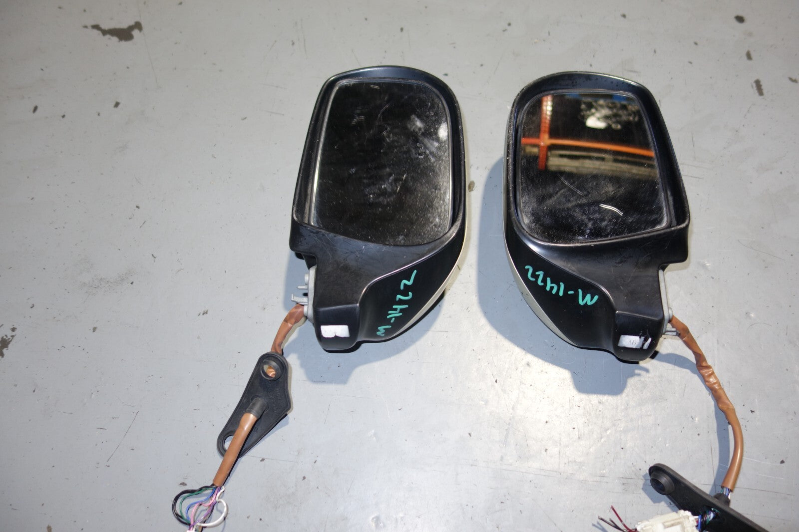 JDM SUBARU IMPREZA WRX STi GRB OEM POWER FOLDING MIRRORS AUTO FLIP 2008-2014