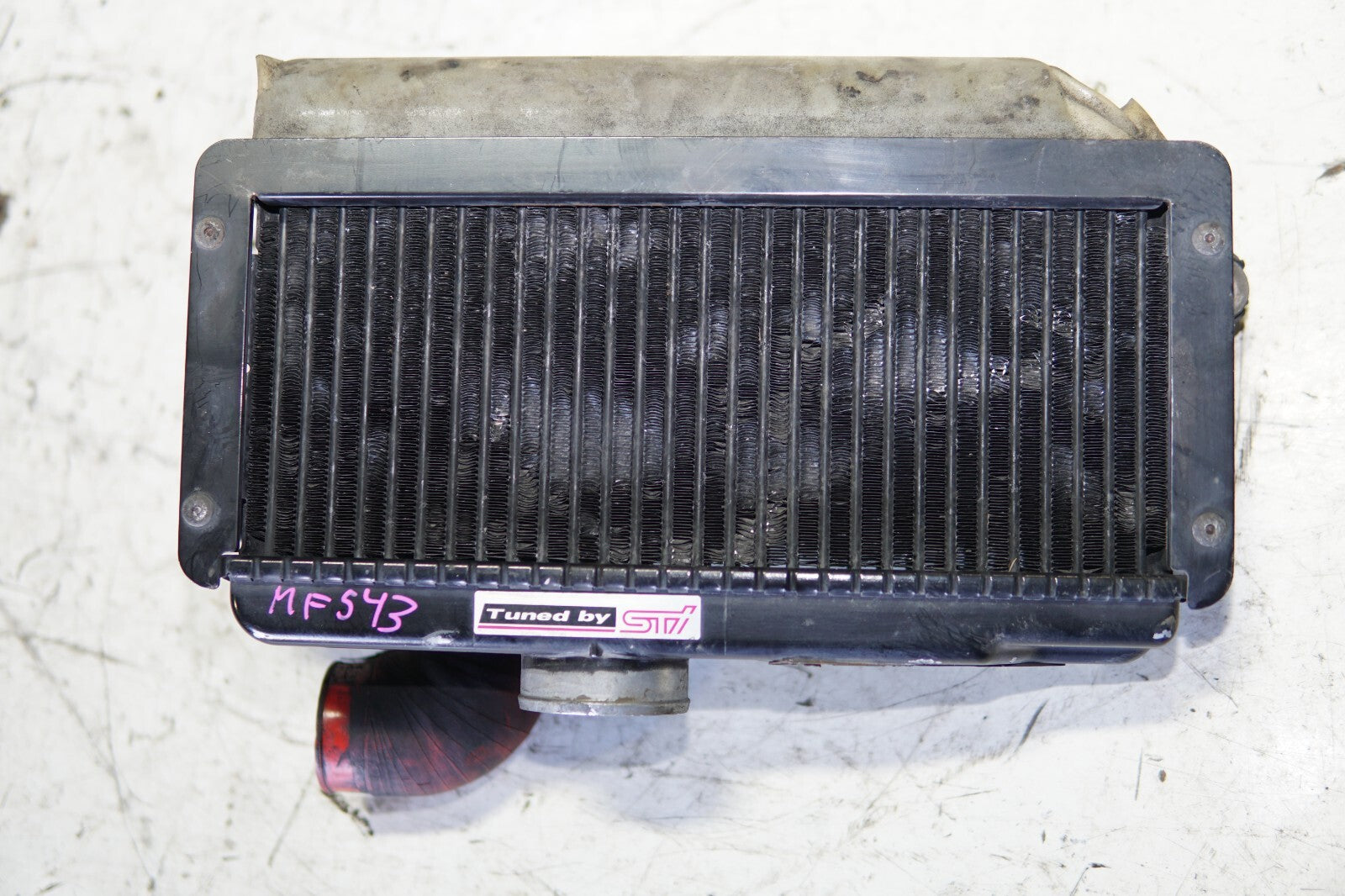 JDM SUBARU LEGACY STI TURBO INTERCOOLER TOP MOUNT S401 BE5 BH5 2000-2004 MF-543
