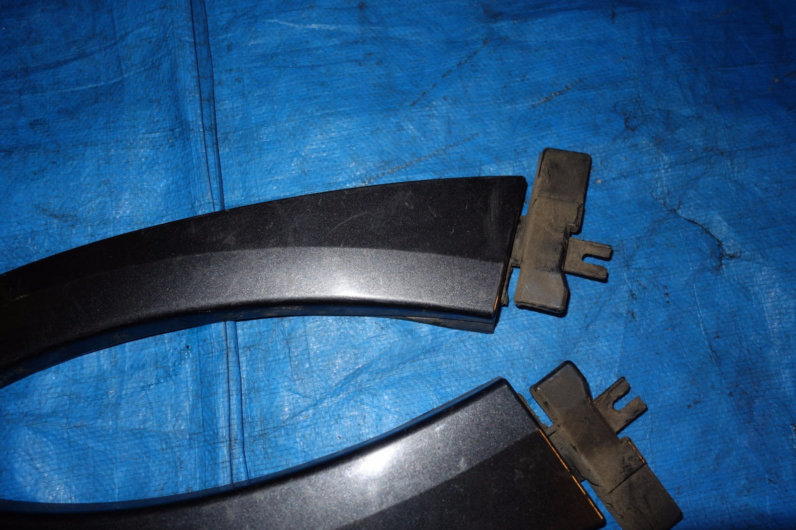 JDM Subaru Legacy OEM Quarter Panel Trim Moulding Molding Black Pair 2005-2009