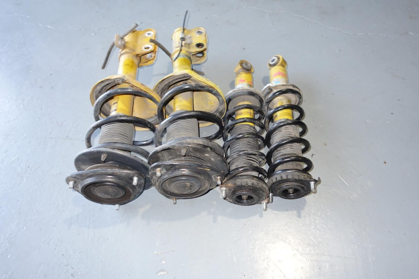 JDM Subaru Legacy Bilstein Yellow Shocks Struts Springs 2005-2009 # MF -856