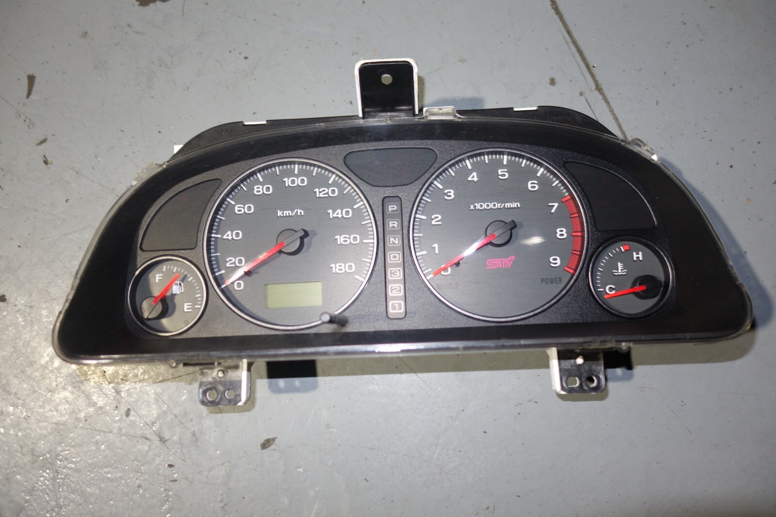 JDM 1998-2002 SUBARU FORESTER STi SF5 AUTOMATIC GAUGE CLUSTER  SPEEDOMETER