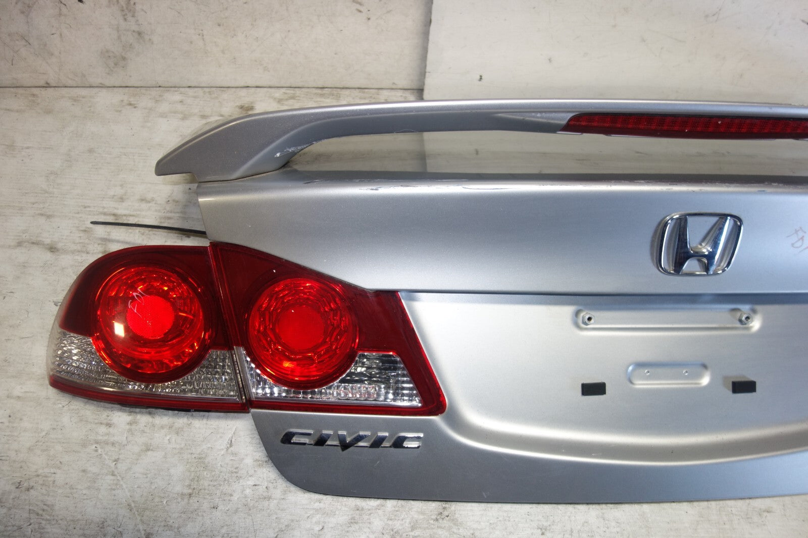 JDM Acura CSX Rear Trunk Tail Lights Lamps Spoiler | Conversion Civic 2006-2011