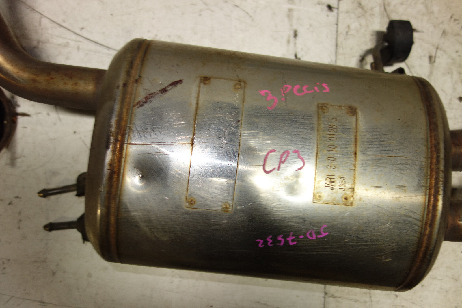 JDM Honda Accord V6 CP3 MUGEN POWER Sport Exhaust Muffler System 2008-2012  Rare