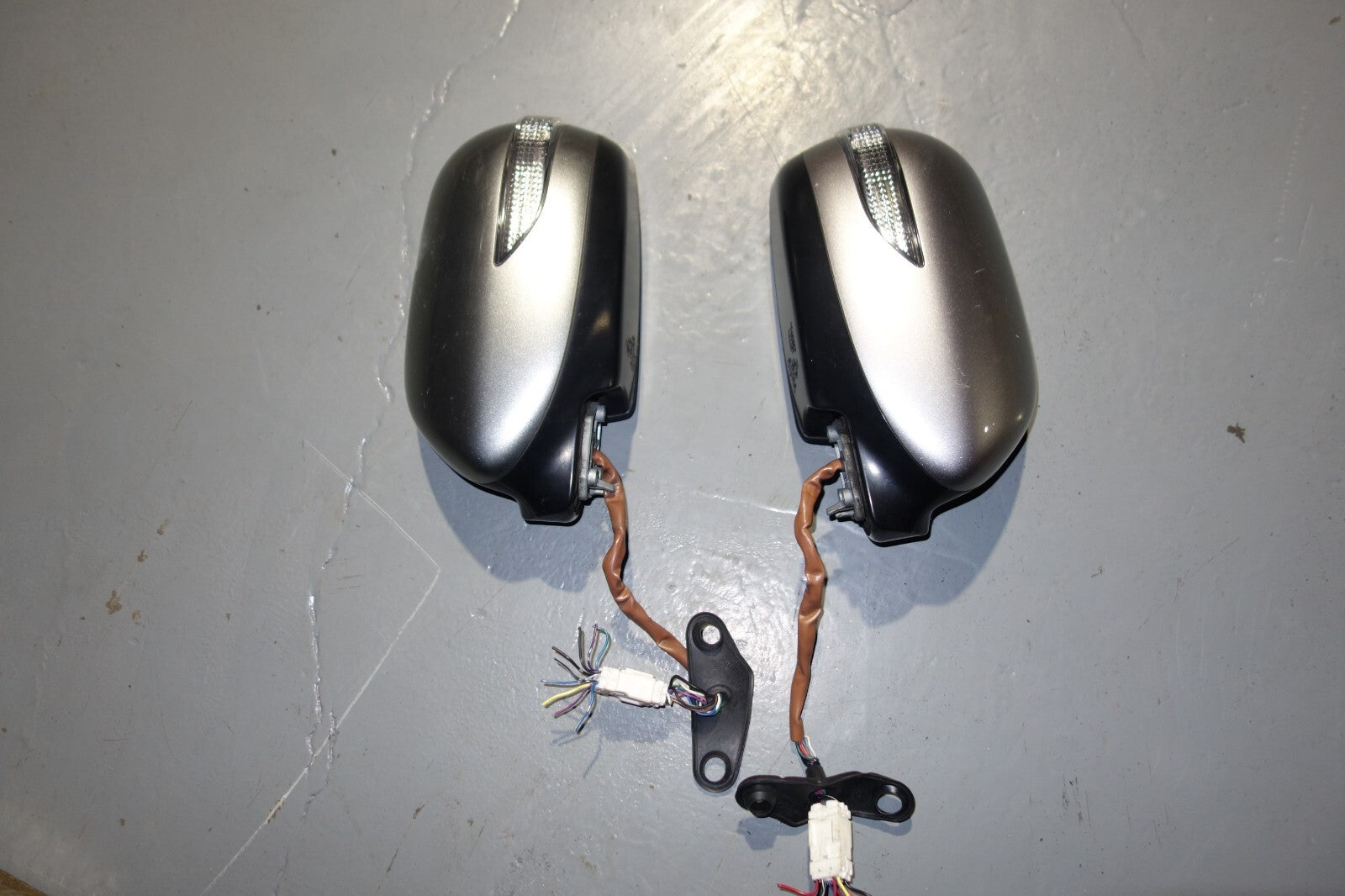 JDM SUBARU IMPREZA WRX STi GRB OEM POWER FOLDING MIRRORS AUTO FLIP 2008-2014