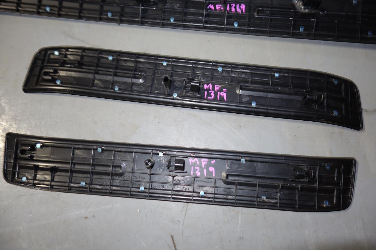2005-2008 Acura RL MODULO Door Sills Scuffs Kick Plates Honda Legend KB1 JDM