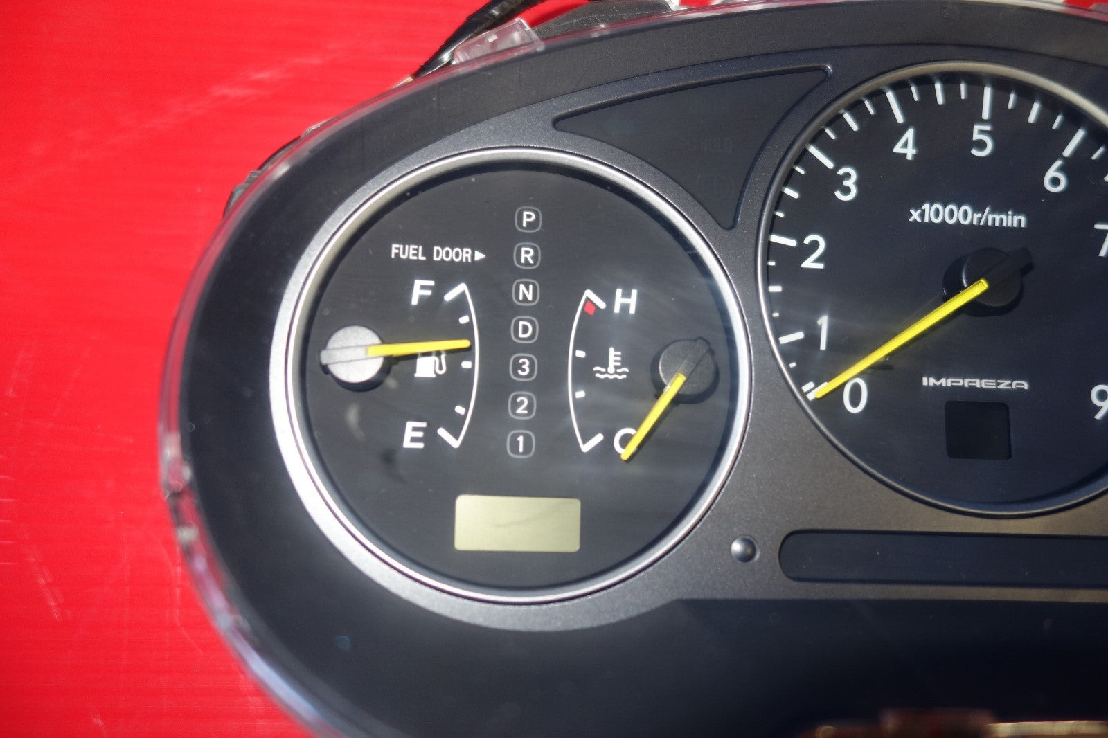JDM Subaru Impreza OEM Gauge Cluster Speedometer Automatic A/T 2002-2003 #2592