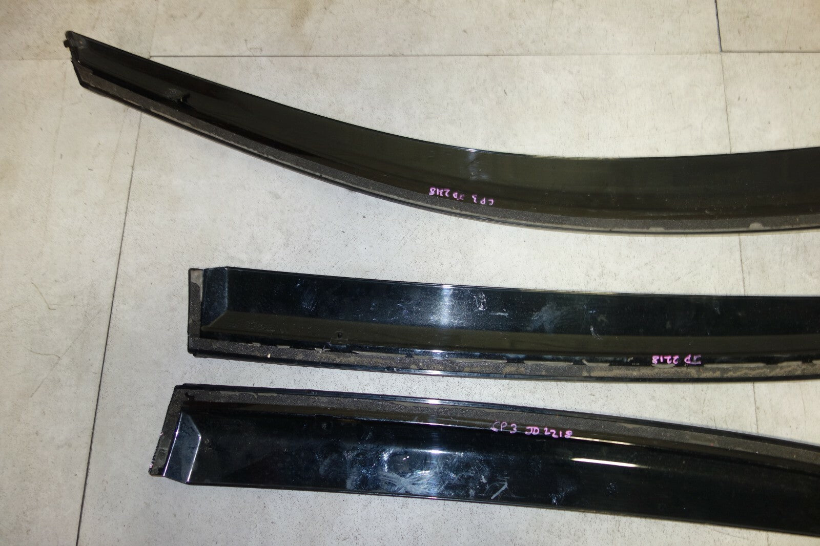 JDM Honda Accord Window Visors Rain Guards 2008 2009 210 2011 2012 CP3 Sedan