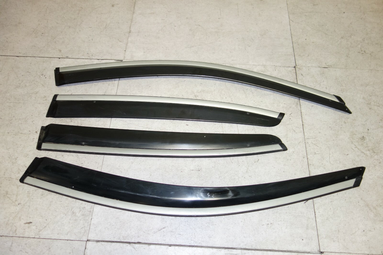 JDM 2008-2012 HONDA INSPIRE ACCORD CP3 WINDOW VISORS OEM RAIN GUARDS RARE