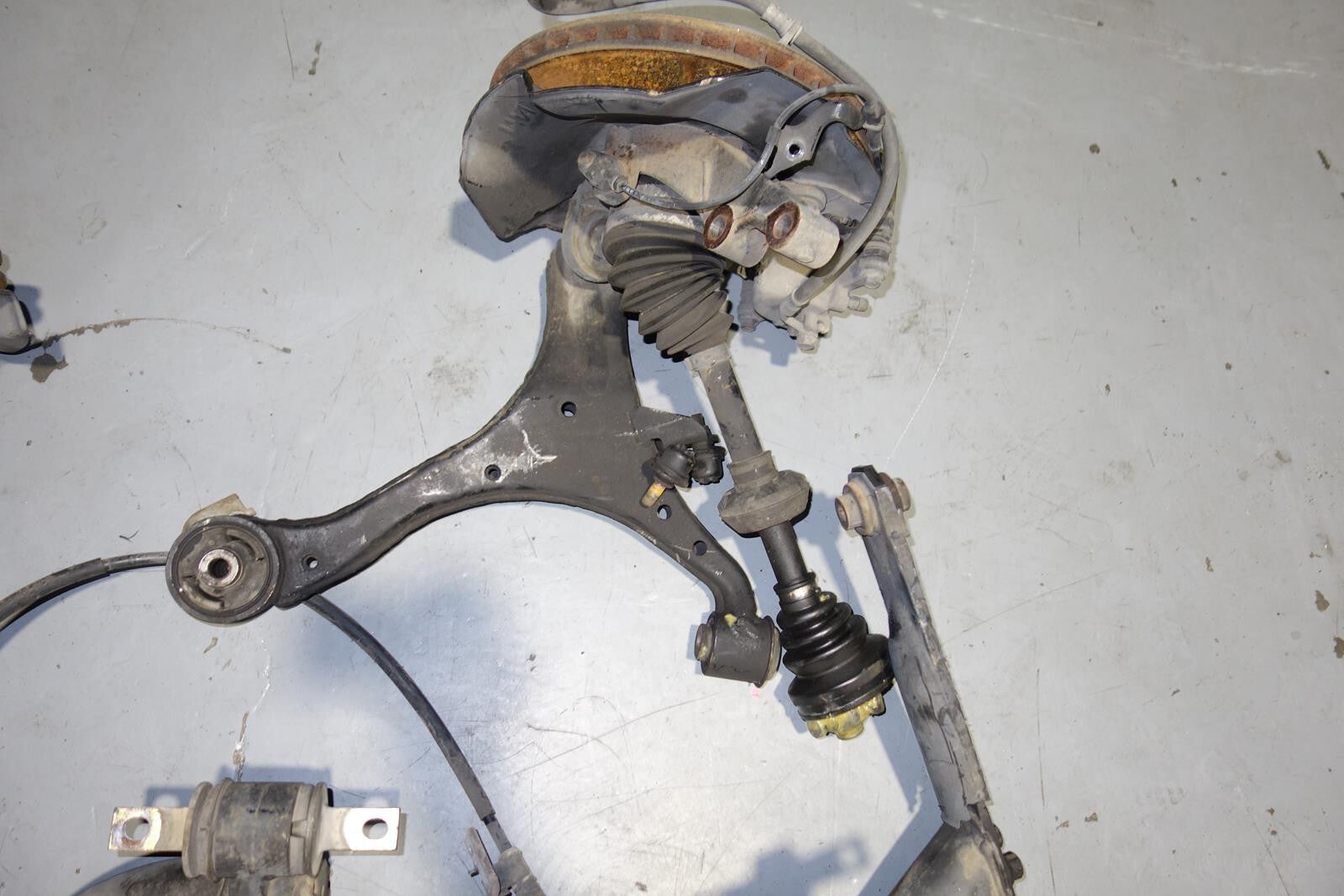 JDM Acura RSX DC5 5 Lug Brake Calipers Spindles Hub Trailing Arm 2002-2006 Civic