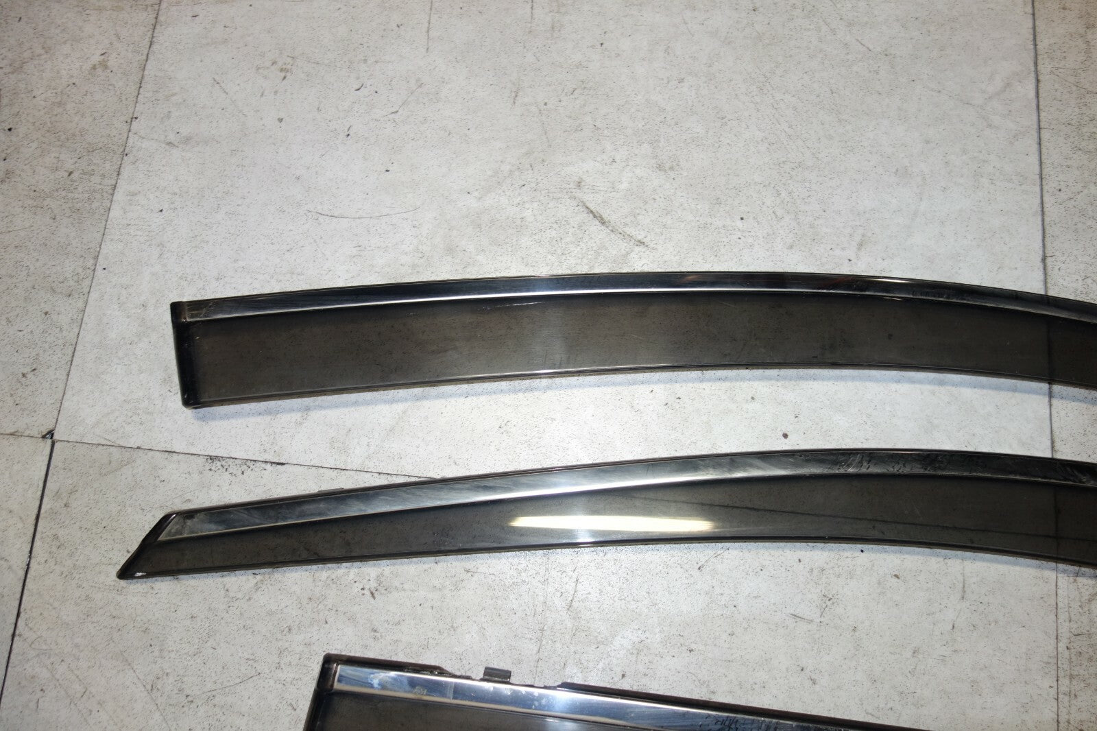 JDM Subaru Outback Wagon OEM Window Visors Front Rear 2010-2014 BR9 BRF