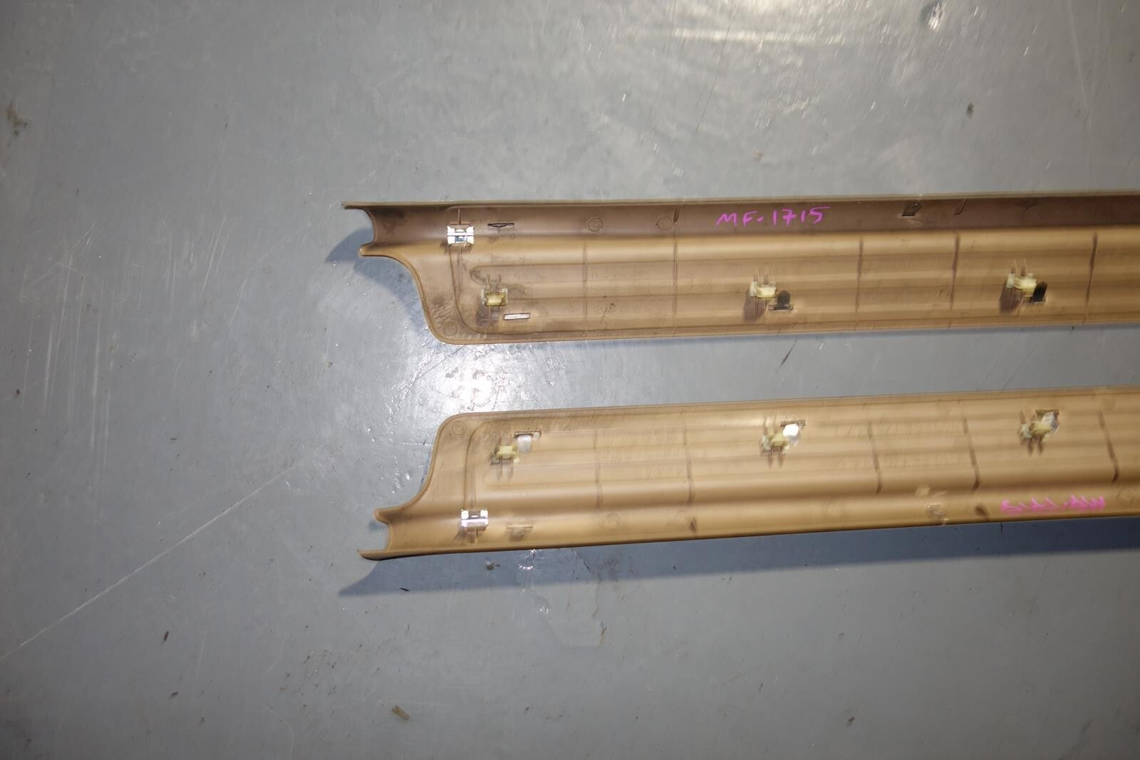 JDM 1998-2005 MAZDA MIATA ROADSTER NB8C DOOR SILL SCUFF KICK PLATE SET OEM