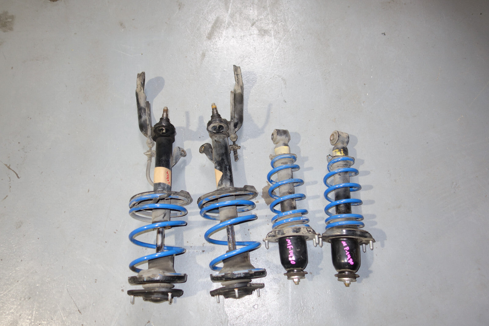 JDM Toyota Celica GTS Superstrut Shocks Coil Downsus Springs Struts ZZT231 00-05