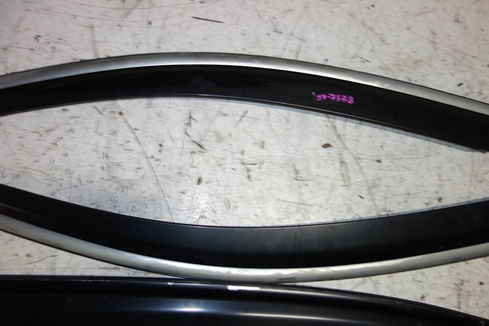 JDM 2008-2012 HONDA INSPIRE ACCORD CP3 WINDOW VISORS OEM RAIN GUARDS RARE