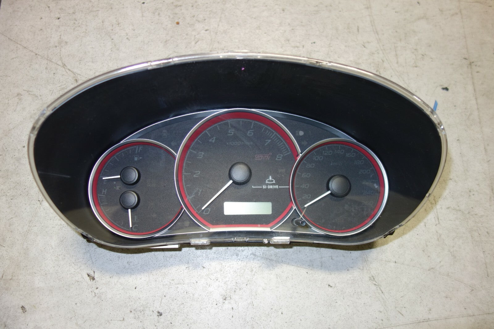 JDM Subaru Impreza WRX STI Automatic Gauge Cluster 260KM/H 2008-2014 GRF